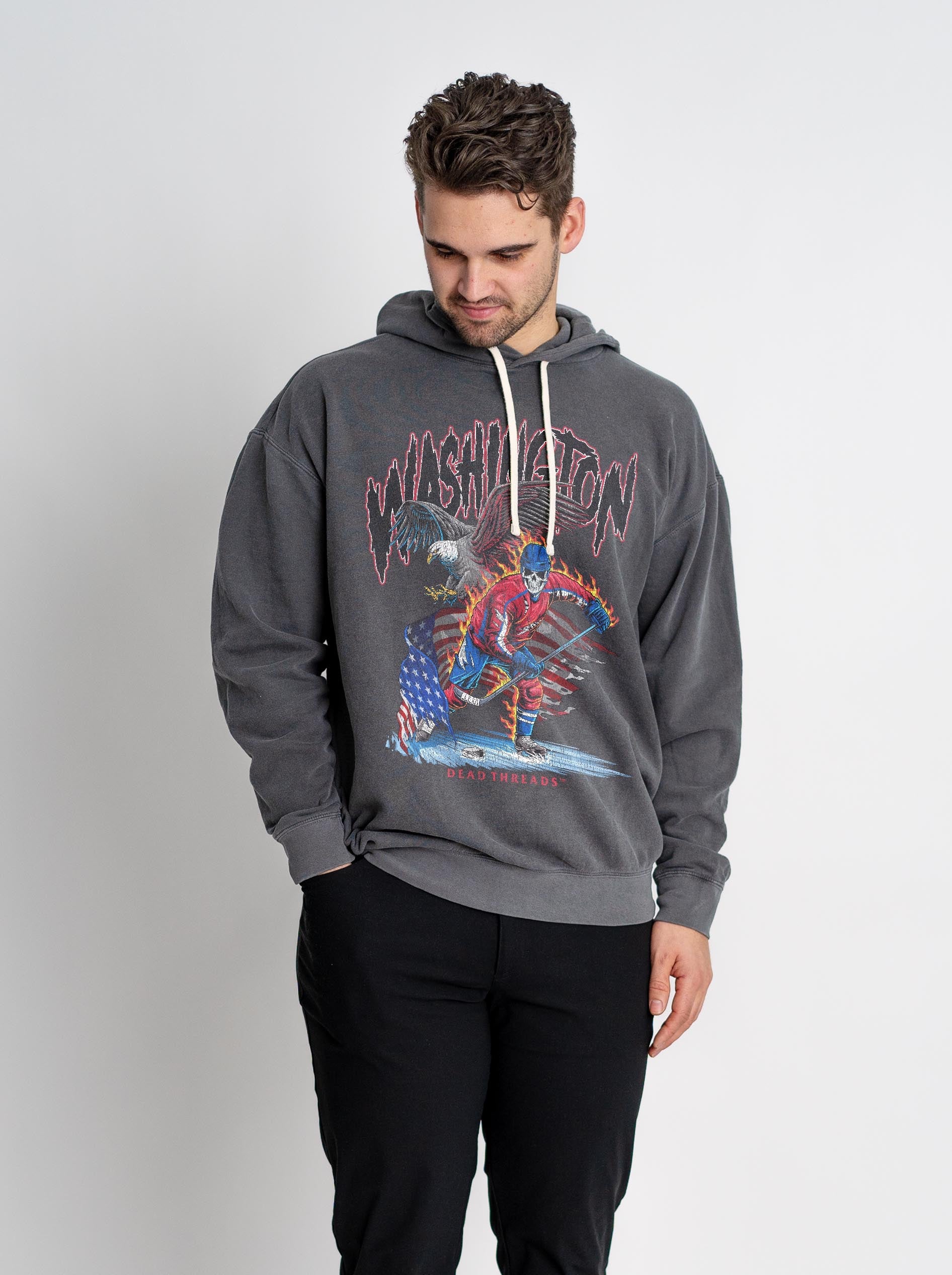 WASHINGTON HOCKEY - LIGHTWEIGHT HOODIE – Lightweight – Dead Threads Apparel