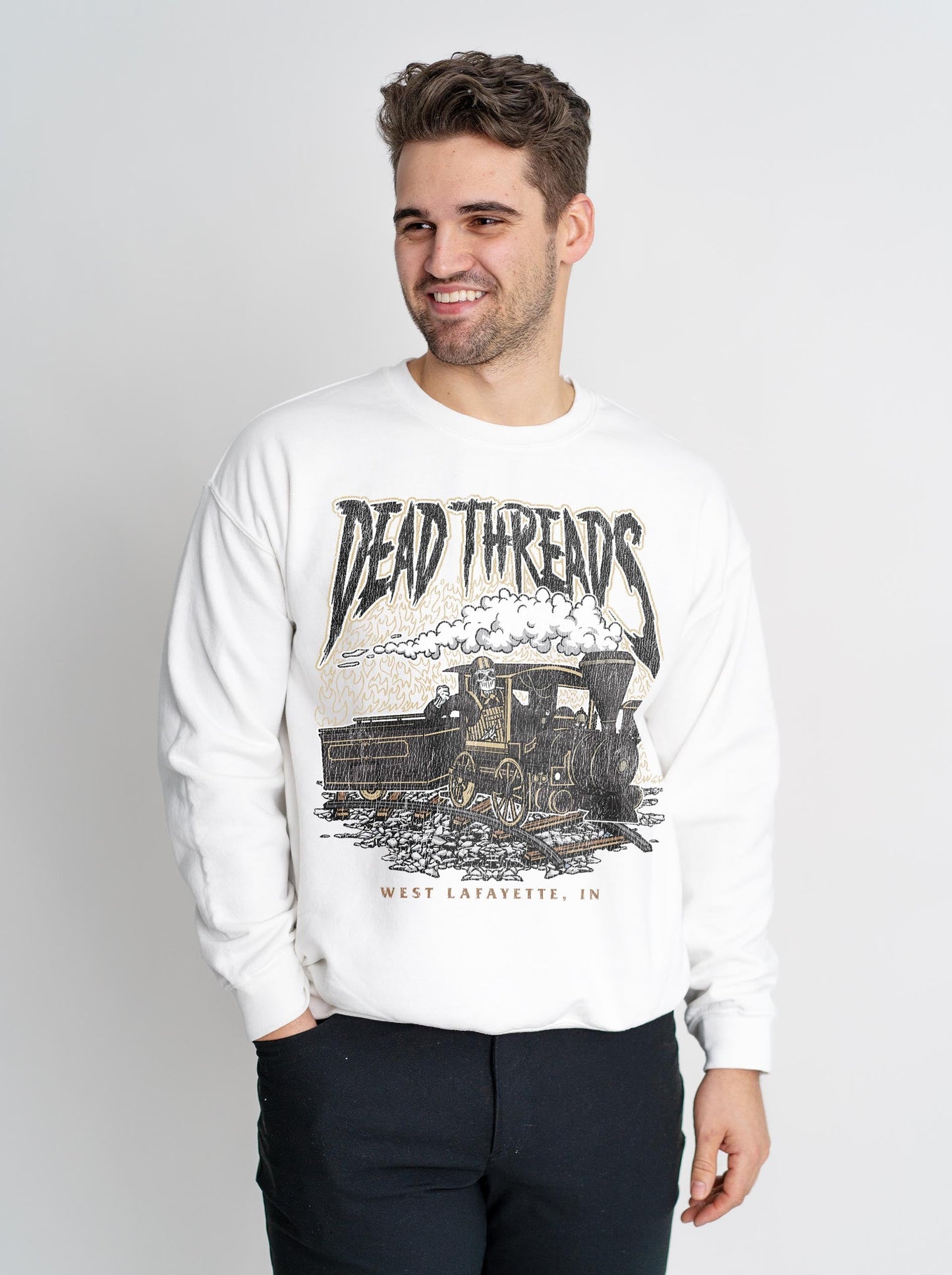 WEST LAFAYETTE - CREWNECK SWEATSHIRT – Sweatshirt – Dead Threads Apparel