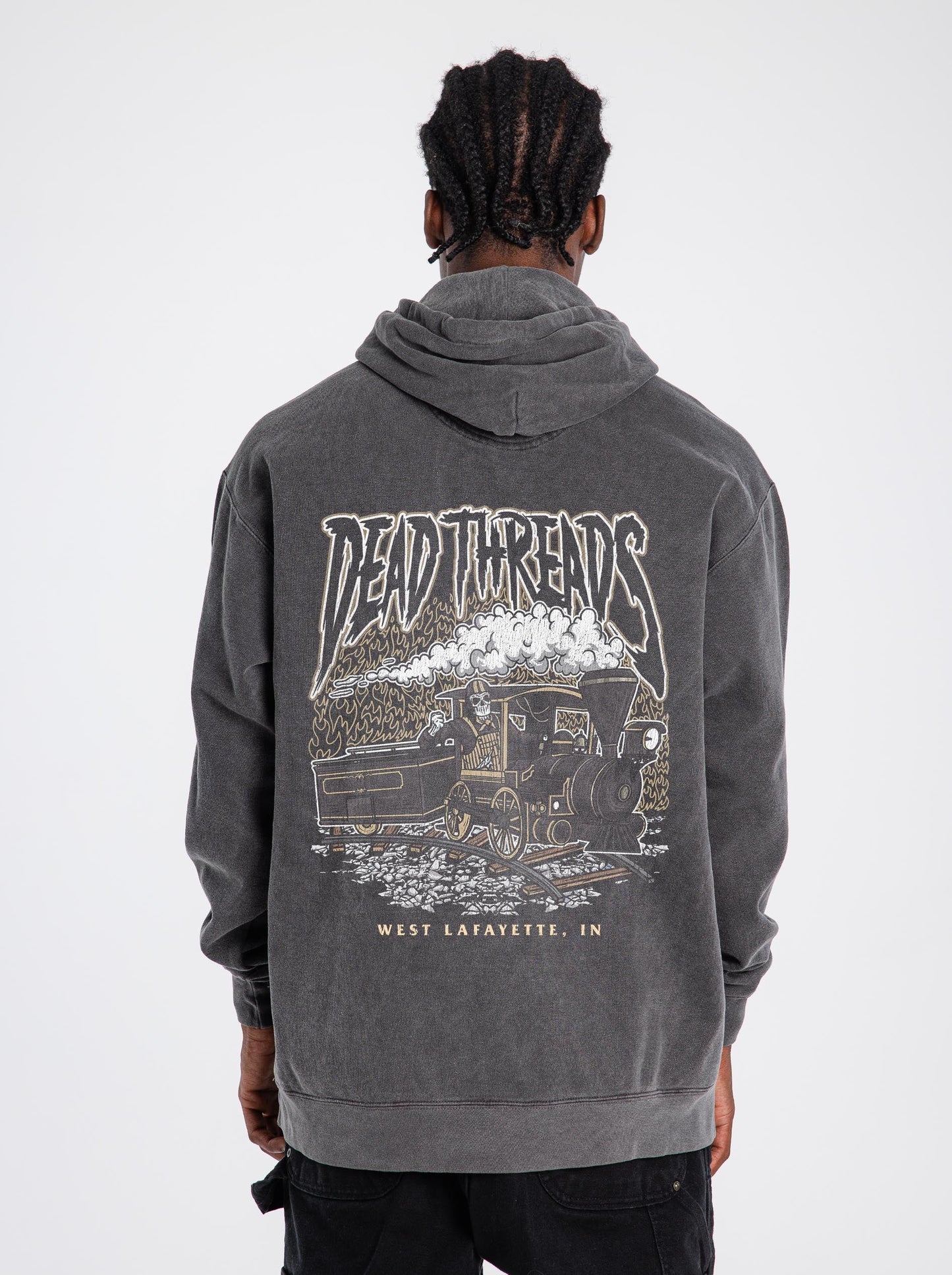WEST LAFAYETTE - “DT ESSENTIAL" HOODIE – Hoodie – Dead Threads Apparel