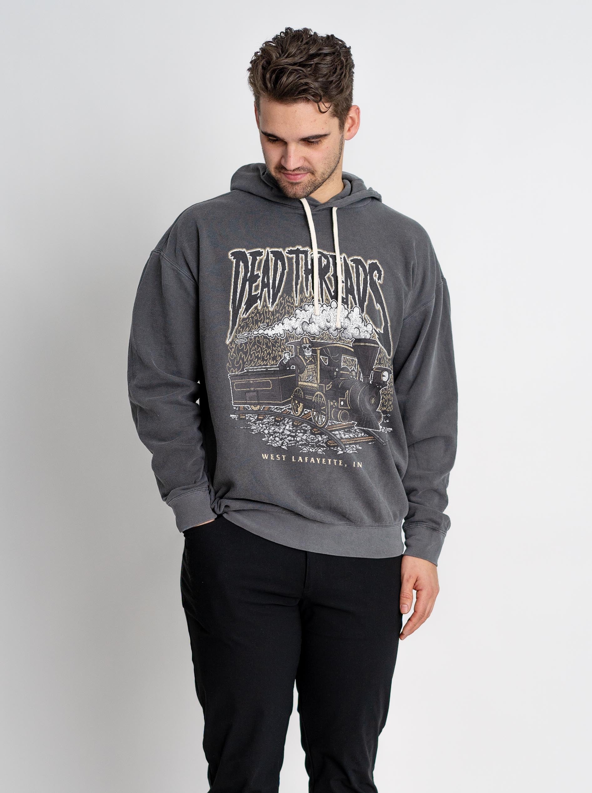 WEST LAFAYETTE - LIGHTWEIGHT HOODIE – Lightweight – Dead Threads Apparel