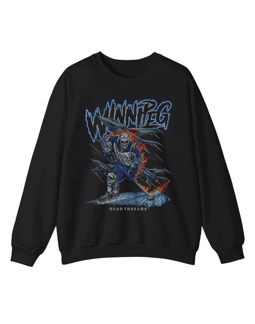 WINNIPEG HOCKEY CREWNECK SWEATSHIRT – Sweatshirt – Dead Threads Apparel