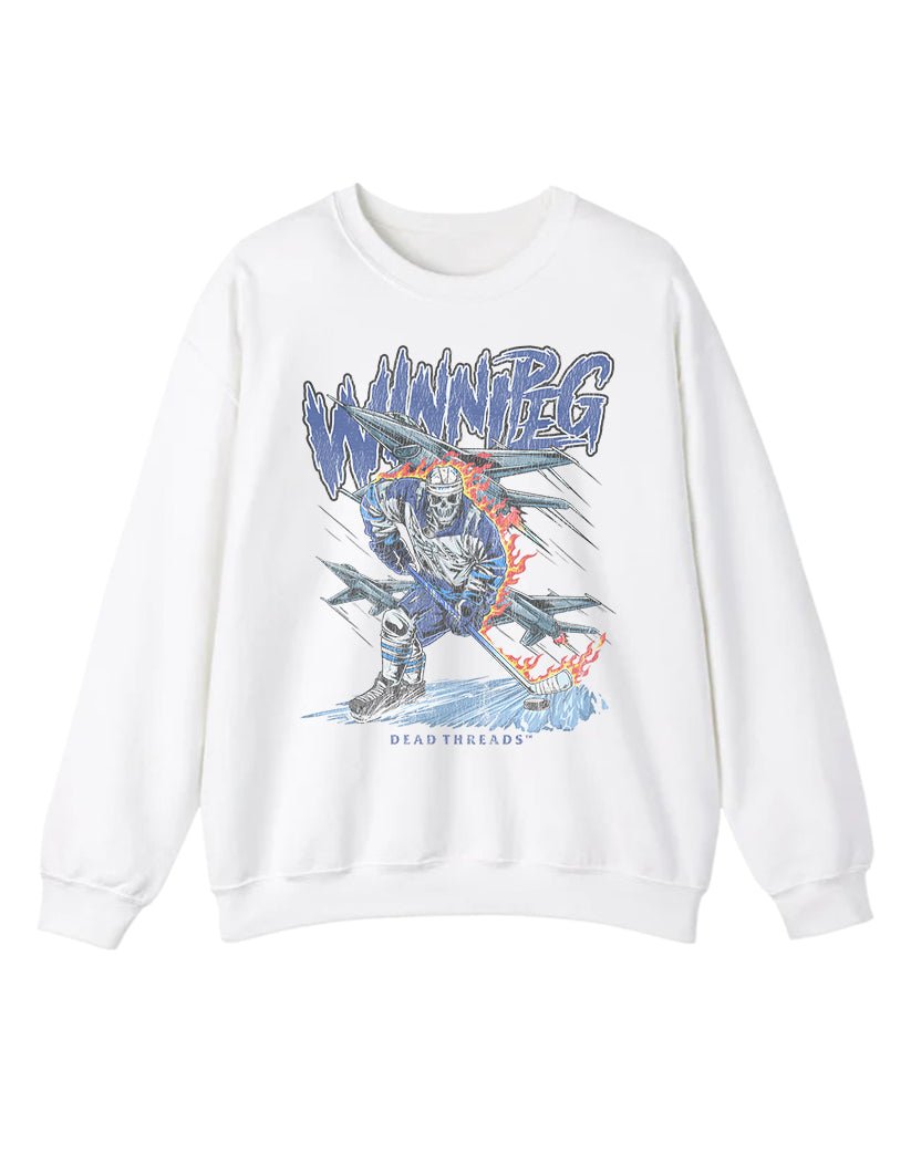 WINNIPEG HOCKEY CREWNECK SWEATSHIRT – Sweatshirt – Dead Threads Apparel