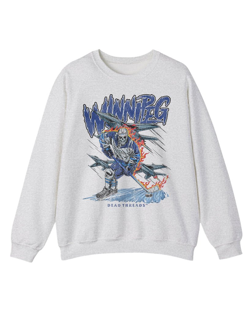 WINNIPEG HOCKEY CREWNECK SWEATSHIRT – Sweatshirt – Dead Threads Apparel