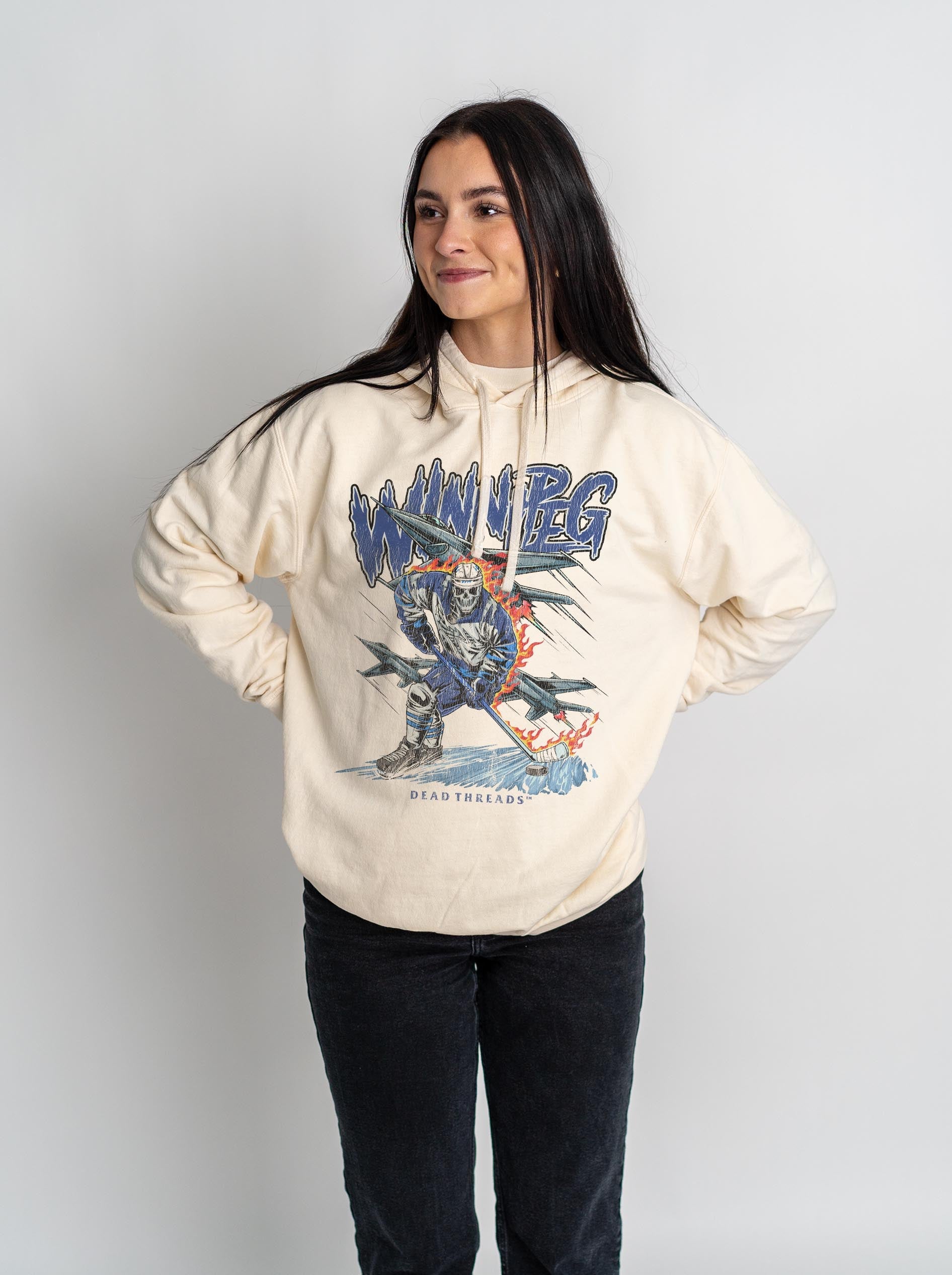 WINNIPEG HOCKEY - LIGHTWEIGHT HOODIE – Lightweight – Dead Threads Apparel
