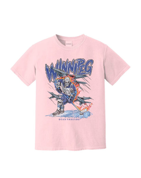 WINNIPEG HOCKEY - PINK – T-Shirt – Dead Threads Apparel