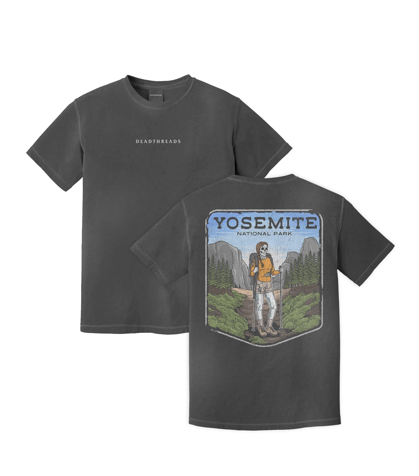 YOSEMITE NATIONAL PARK (FEMALE) - “DT ESSENTIAL" PREMIUM T - SHIRT – T-Shirt – Dead Threads Apparel