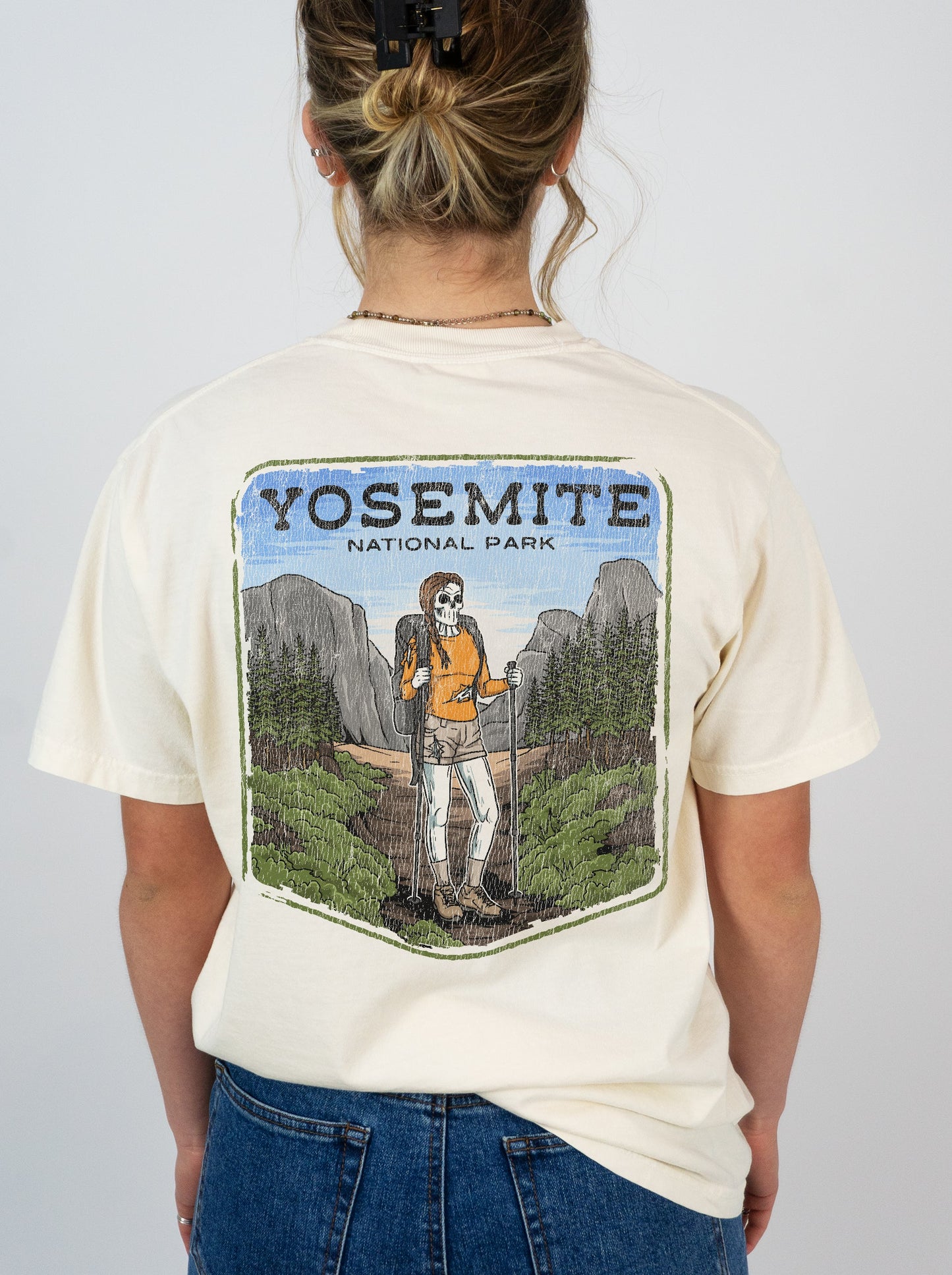 YOSEMITE NATIONAL PARK (FEMALE) - “DT ESSENTIAL" PREMIUM T - SHIRT – T-Shirt – Dead Threads Apparel
