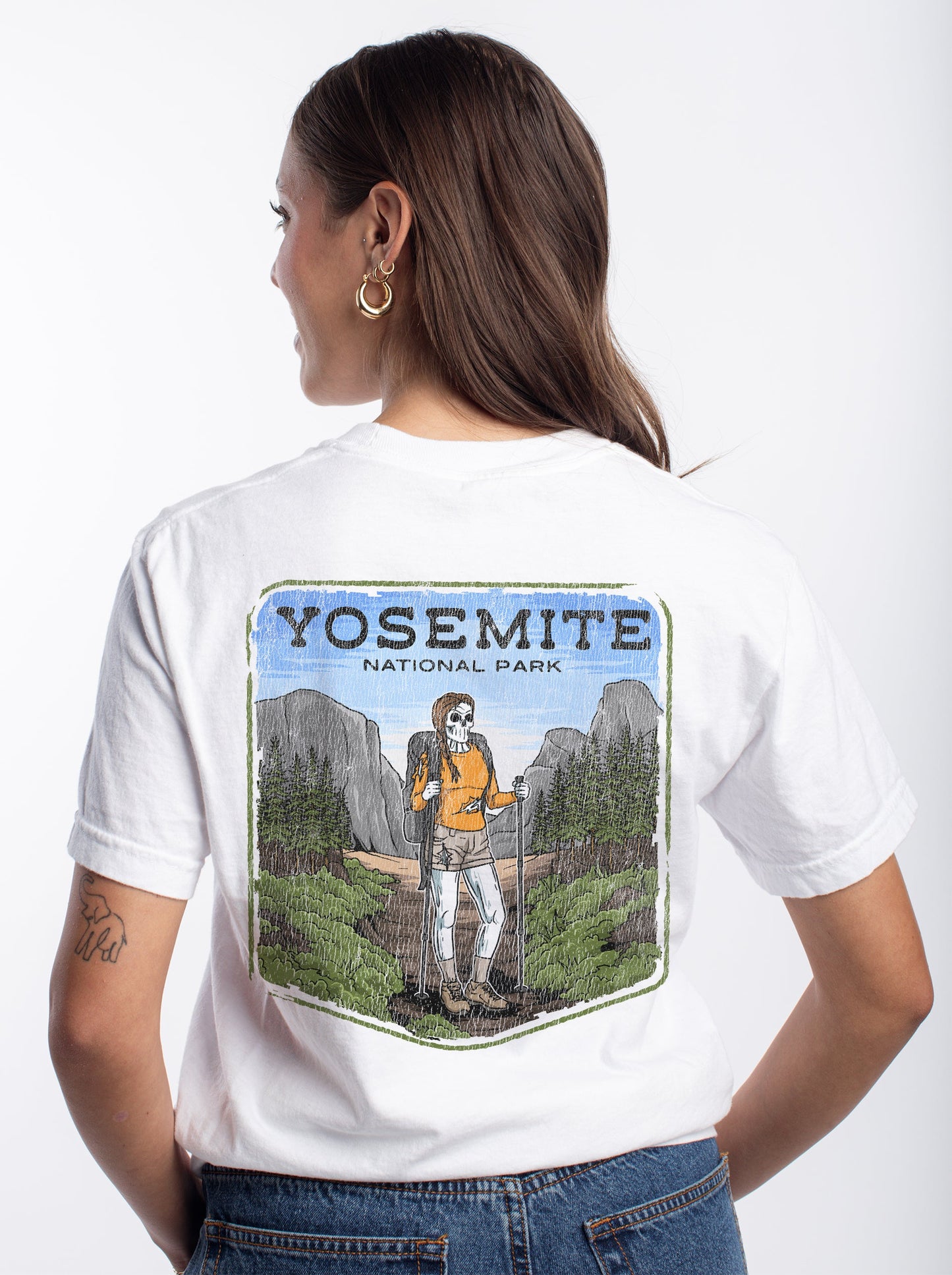 YOSEMITE NATIONAL PARK (FEMALE) - “DT ESSENTIAL" PREMIUM T - SHIRT – T-Shirt – Dead Threads Apparel