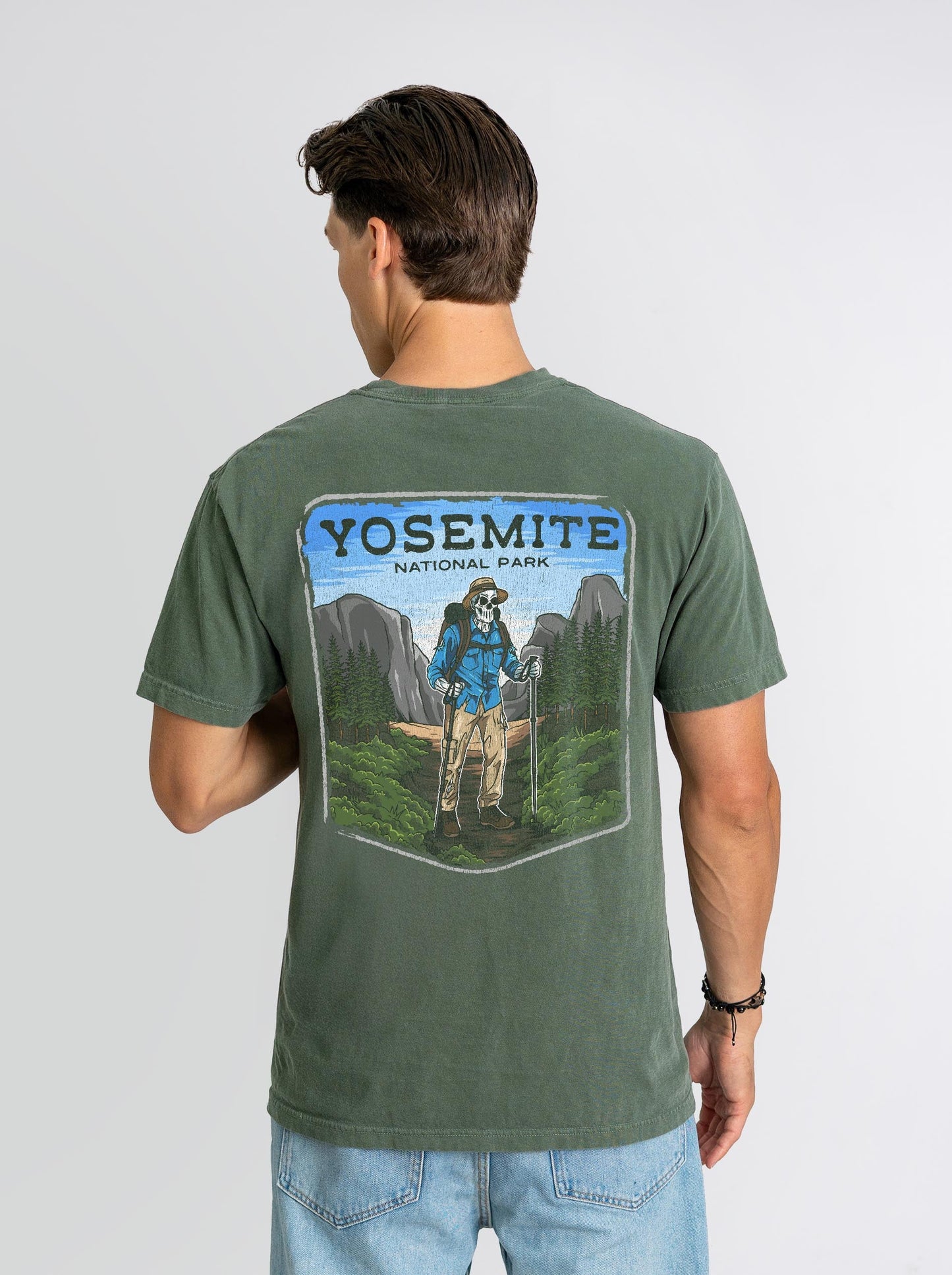 YOSEMITE NATIONAL PARK (MALE) - “DT ESSENTIAL" PREMIUM T - SHIRT – T-Shirt – Dead Threads Apparel